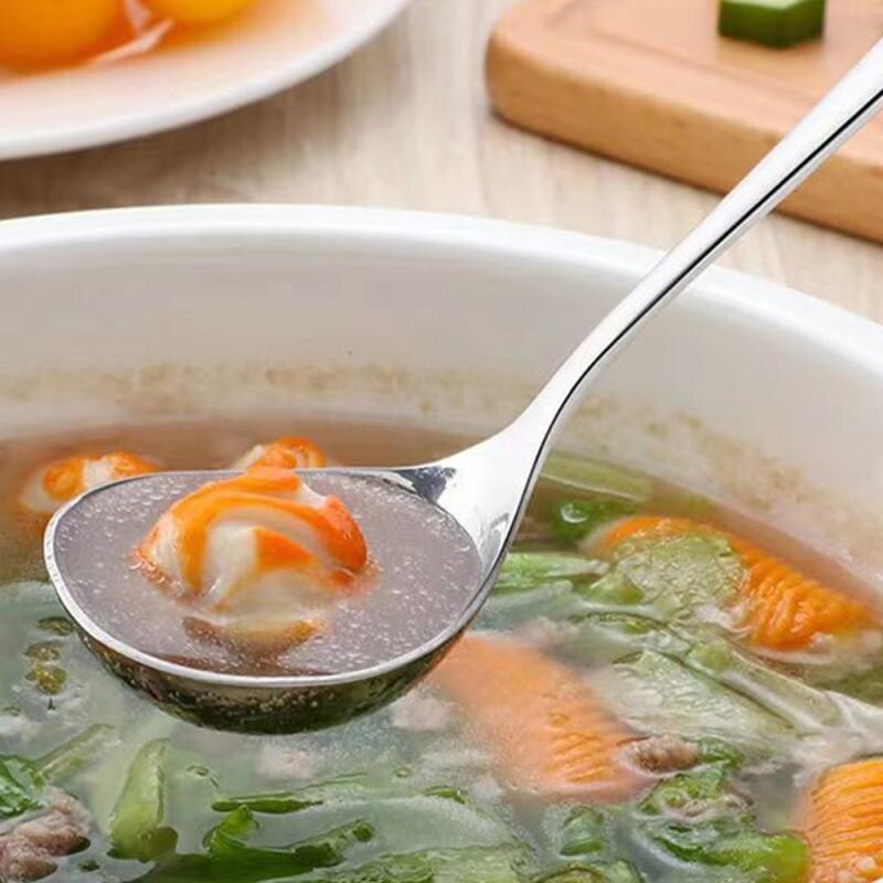 Oțel inoxidabil Lingură durabilă din oțel inoxidabil Lingură mică Oglindă Reflecție Gospodărie Bucătărie Bar Accesorii Creativitate