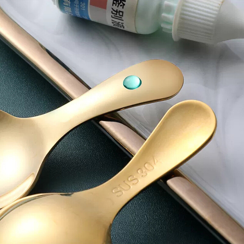 5 buc. lingură de sare linguri mici de zahăr pentru condimente set de linguri din oțel inoxidabil auriu lingură pentru ceai, cafea, accesorii de bucătărie, mini linguri pentru borcan