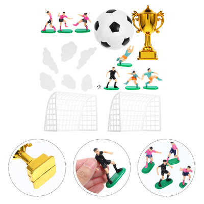 Διακοσμητικό κέικ ποδοσφαίρου Sports Topper Trophy Birthday 800X500X300CM Soccer Toppers Cupcake