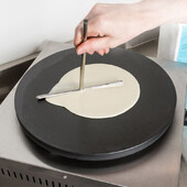 Dispozitiv de împrăștiat crep franțuzesc clătite antiaderent din oțel inoxidabil ca aluat Instrumente de împrăștiat bucătărie poloneză clătite ca aluat