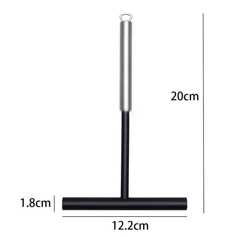 Dispozitiv de împrăștiat crep franțuzesc din oțel inoxidabil Clatite ca aluat Instrumente de întindere clătite ca aluat pentru brutărie Bucătărie + Spatulă