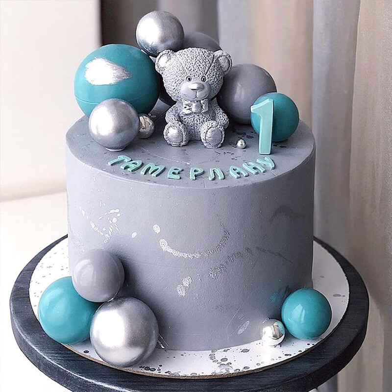 20 de bucăți decorațiuni pentru tort cu bile din așchie, inserție pentru tort cu bile din spumă, decorațiuni pentru cupcake, pentru aniversarea nunții, pentru petrecerea de naștere.