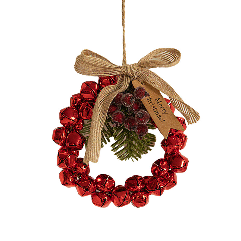 Coroana de clopoței de Crăciun Decoratiuni de Crăciun Fericit Ornament de pandantiv pentru brad de Crăciun pentru petrecerea de Crăciun Cadouri de Revelion 2025