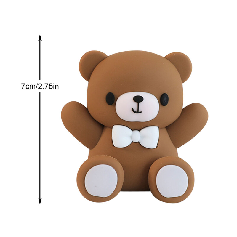 Decorații pentru tort cu urs 3D Decorații pentru tort cu urs pentru băiat, fetiță, pentru Baby Shower, pentru petrecerea de aniversare