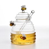 Honey Pot Βάζο Honey Storage Container Gadgets κουζίνας για τραπεζαρία