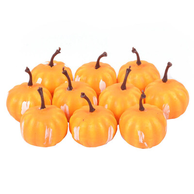 Mini Simulation Artificial Pumpkin Happy Halloween Decoration Prop Φθινοπωρινή συγκομιδή στεφάνι Φθινοπωρινή διακόσμηση γάμου Ημέρα των Ευχαριστιών