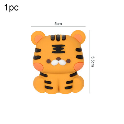Safari Animal Cake Toppers Cute Lion Giraffe Monkey Topper Happy Birthday Cupcake Topper for Kids Jungle Birthday Party Cake Flag Decor