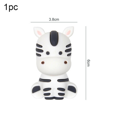 Safari Animal Cake Toppers Cute Lion Giraffe Monkey Topper Happy Birthday Cupcake Topper for Kids Jungle Birthday Party Cake Flag Decor