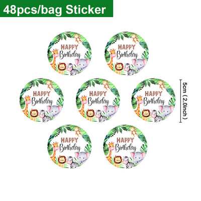 7 tk troopiliste palmilehtedega koogikatted Hawaii jaoks Luau koogivalik Loomade džungliteemaline metsik ühe sünnipäevapeo tordikaunistus