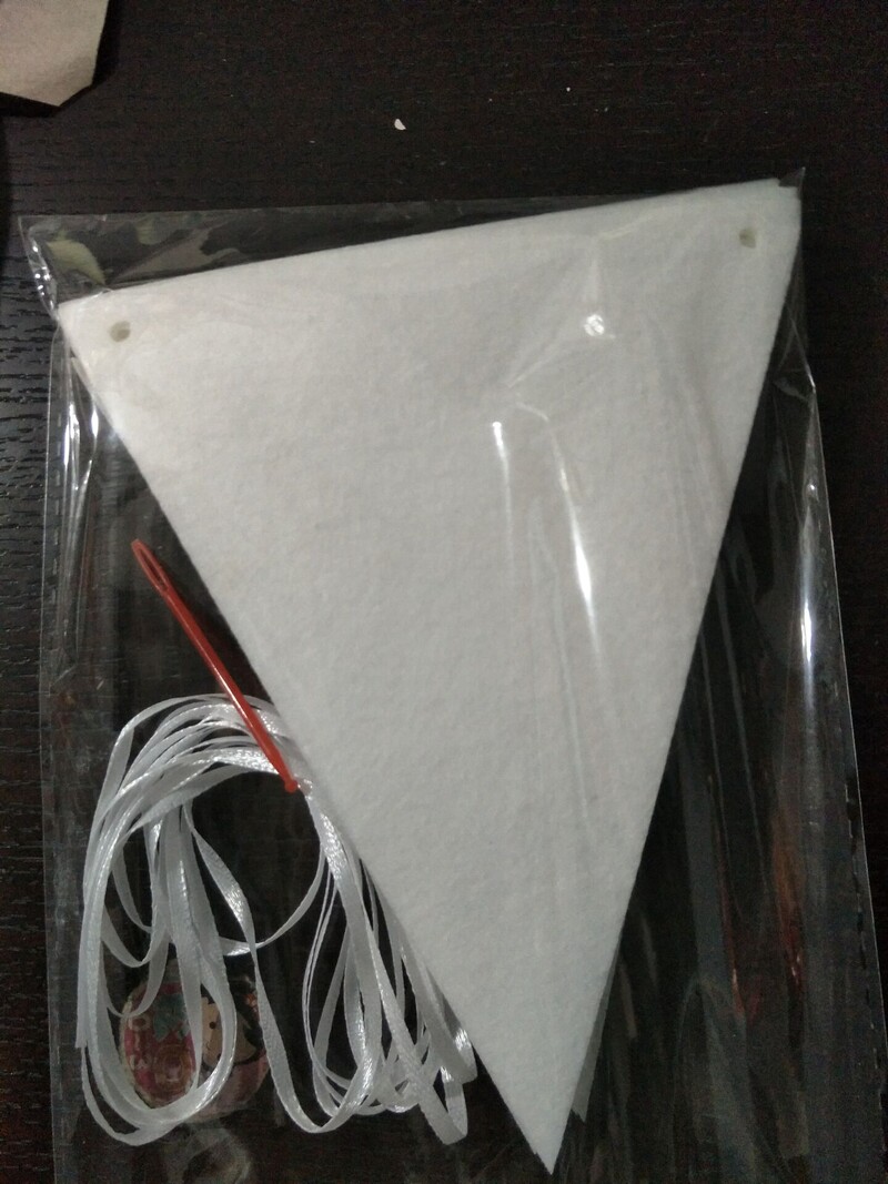 18 buc./set 16*18m Steaguri albastre Snuri Banner din pâslă Ghirlande pentru zi de naștere Fanion Fanion pentru duș pentru bebeluși Articole de decorare pentru petrecerea de nuntă