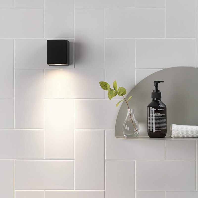 GU10 Aplice de perete impermeabile în aer liber Aplice de perete în sus sau în jos Aplice de perete în exterior pentru iluminat pentru grădină, veranda, balcon