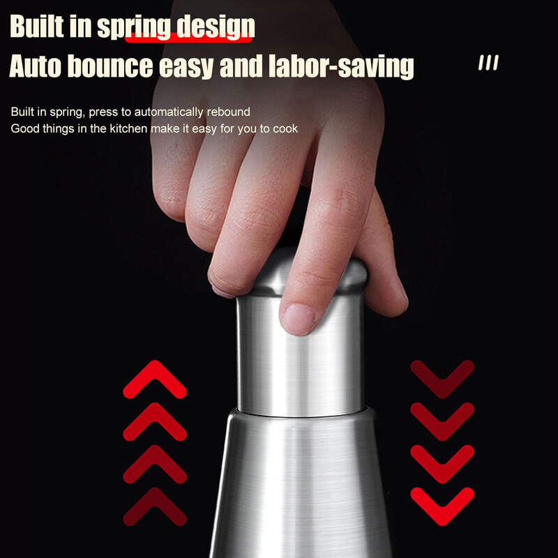 Kézi fokhagymanyomó rozsdamentes acél préselt fokhagyma aprító aprító fokhagyma aprító szerszám gyömbér chili hagymasaláta konyhai kütyük