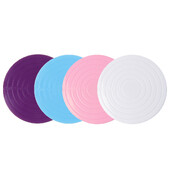 Kalėdinis „pasidaryk pats“ tortų sukamasis stalas, mini plastikinis fondant torto sukamasis stalas, besisukantis platforma, apvali sausainių stovas, besisukantis virtuvės įrankiai