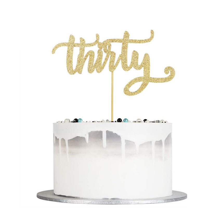 Piszkos harminc zászló, férfiak, nők, 30. születésnapi bulitábla, arany csillogó jubileumi partidíszek