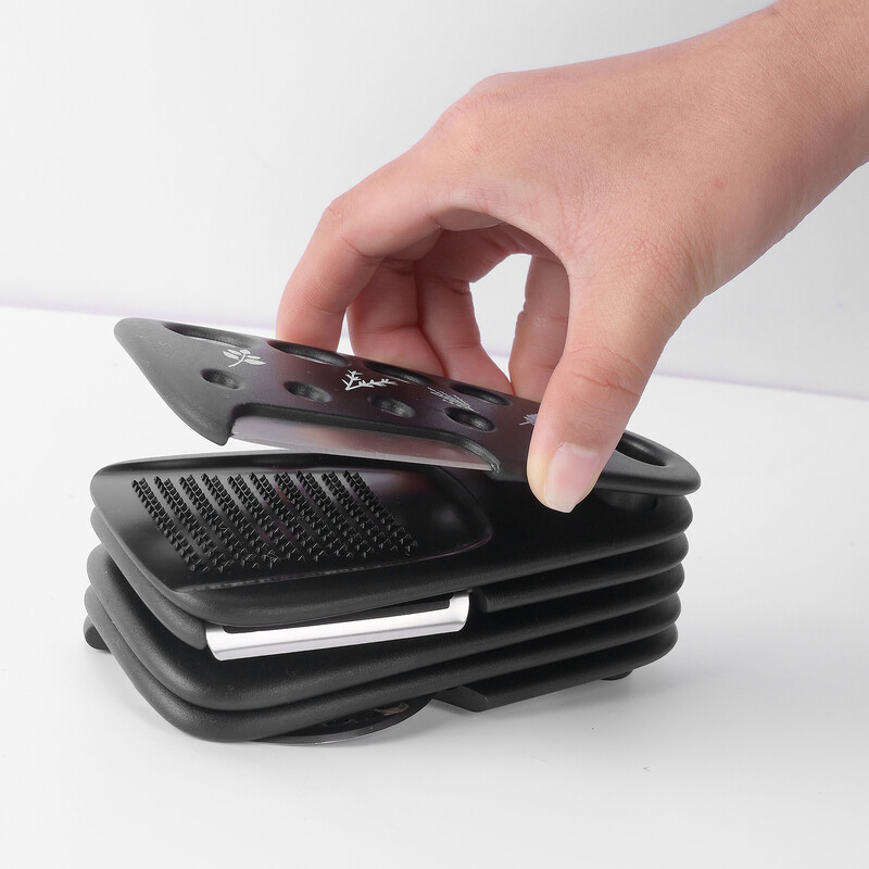 Egymásra rakható konyhai eszközök 6 részes dinnyedaráló fűszernövény vágó fokhagyma daráló konzervnyitó sajtreszelő pizza vágó