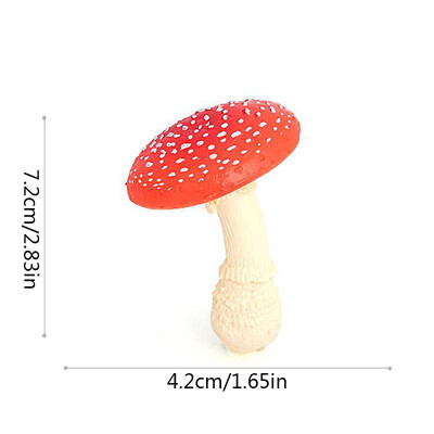 Προσομοίωση Μανιτάρι Τεχνητός Μύκητας Matsutake Oyster Figurines Fairy Garden Model Early Education Teaching Games Διακόσμηση σπιτιού