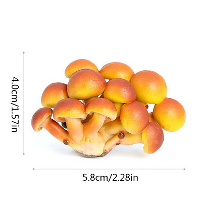 Προσομοίωση Μανιτάρι Τεχνητός Μύκητας Matsutake Oyster Figurines Fairy Garden Model Early Education Teaching Games Διακόσμηση σπιτιού