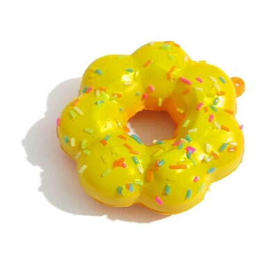 Μοντέλο προσομοίωσης τεχνητών ντόνατς PU Donut Ψωμί στηρίγματα για ανακούφιση από το άγχος Αργή ψεύτικο διασκεδαστικό στολίδι