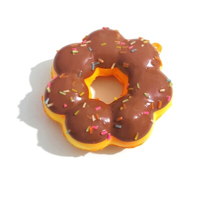 Μοντέλο προσομοίωσης τεχνητών ντόνατς PU Donut Ψωμί στηρίγματα για ανακούφιση από το άγχος Αργή ψεύτικο διασκεδαστικό στολίδι