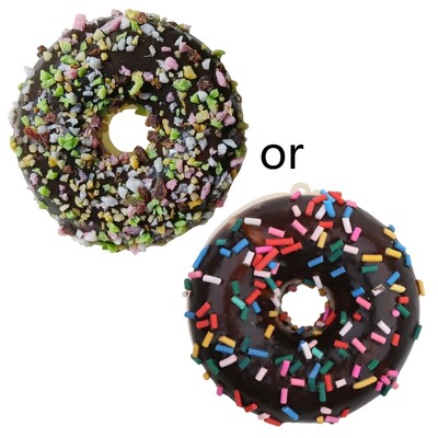 Μοντέλο προσομοίωσης τεχνητών ντόνατς PU Donut Ψωμί στηρίγματα για ανακούφιση από το άγχος Αργή ψεύτικο διασκεδαστικό στολίδι