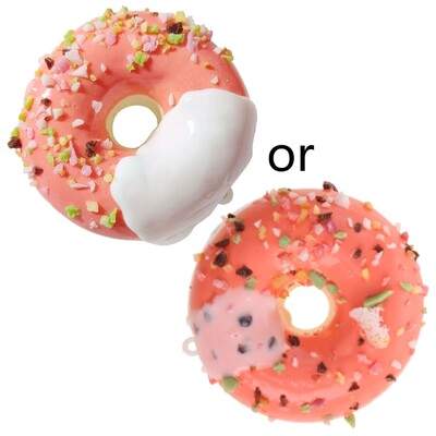 Μοντέλο προσομοίωσης τεχνητών ντόνατς PU Donut Ψωμί στηρίγματα για ανακούφιση από το άγχος Αργή ψεύτικο διασκεδαστικό στολίδι