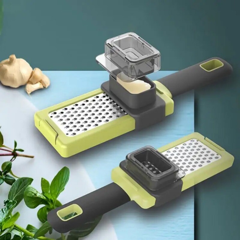 Gyömbéres fokhagyma reszelő Fokhagymaprés Gyömbérkés Kézi ételaprító Hagyma aprító Háztartási fokhagyma gyömbér daráló eszközök