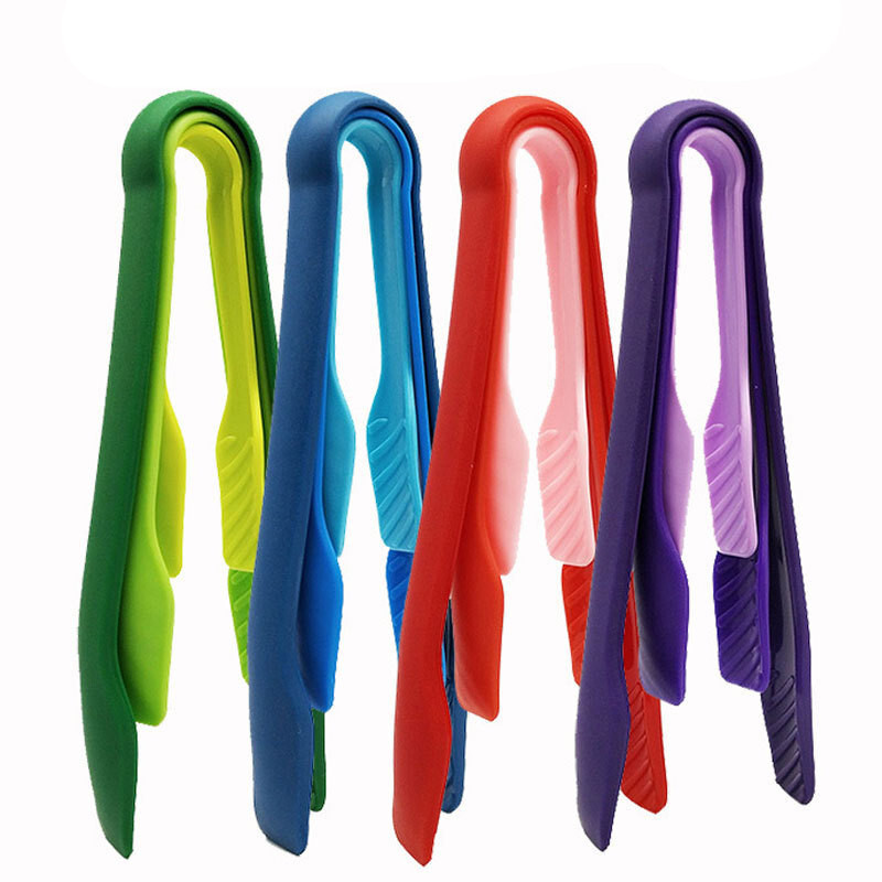 3Pcs/set Hrana Stezaljka za kruh Kuhinjske hvataljke za hranu Plastične hvataljke za salatu, slaninu, odrezak, hvataljka za led, alati za pečenje Naprava za višekratnu upotrebu S/M/L