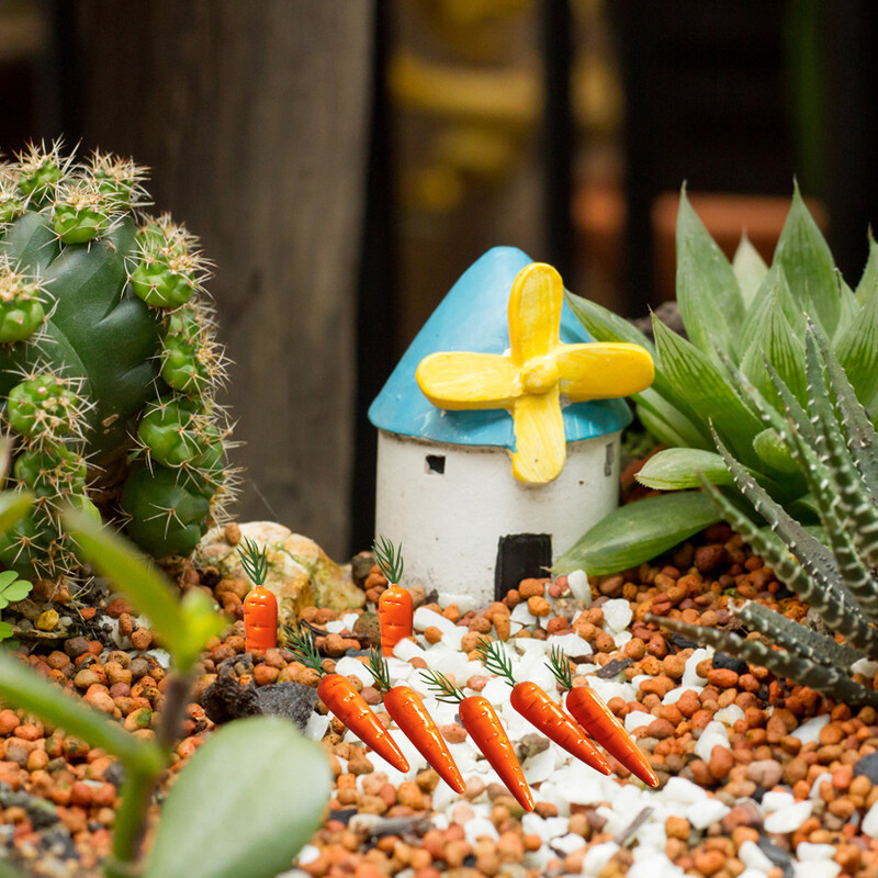 10db Mini Mesterséges Szimuláció Sárgarépabolt Otthoni dekoráció Élethű Zöldségek Sárgarépa Modell Lövés Kellékek Gyerekek Művészeti Oktatás