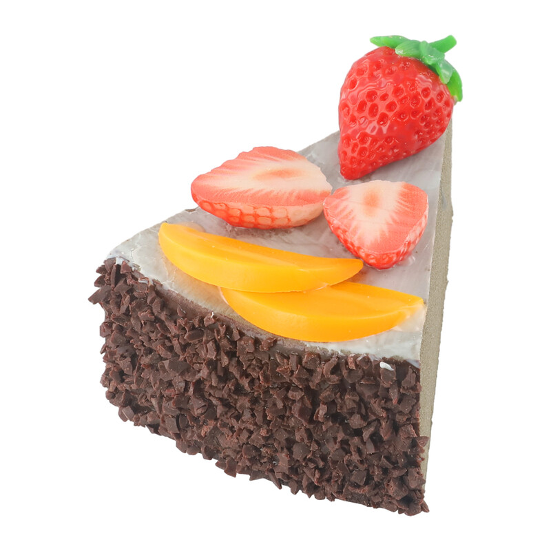 Műgyümölcs torták Desszert Hamis étel Kenyér Szimuláció Torta Esküvői Dekoráció Étkező Udvari asztali torta modell dekoráció