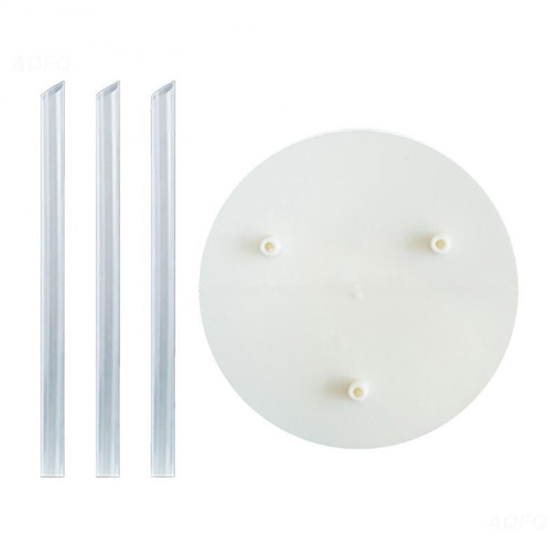 Többrétegű torta tartókeret Praktikus állványok Forma kerek desszert távtartó cölöptartó konzolhoz konyhai barkácsolás tortasütés dekor eszközök