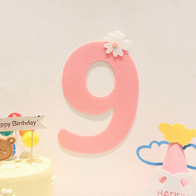 Πανό για κορίτσια για 1ο γενέθλια Happy Party Rainbow Clouds "Happy Birthday" "Be Happy" Πανό ύφασμα γενεθλίων Κρεμαστό πανό Γιρλάντα