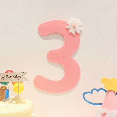 Πανό για κορίτσια για 1ο γενέθλια Happy Party Rainbow Clouds "Happy Birthday" "Be Happy" Πανό ύφασμα γενεθλίων Κρεμαστό πανό Γιρλάντα