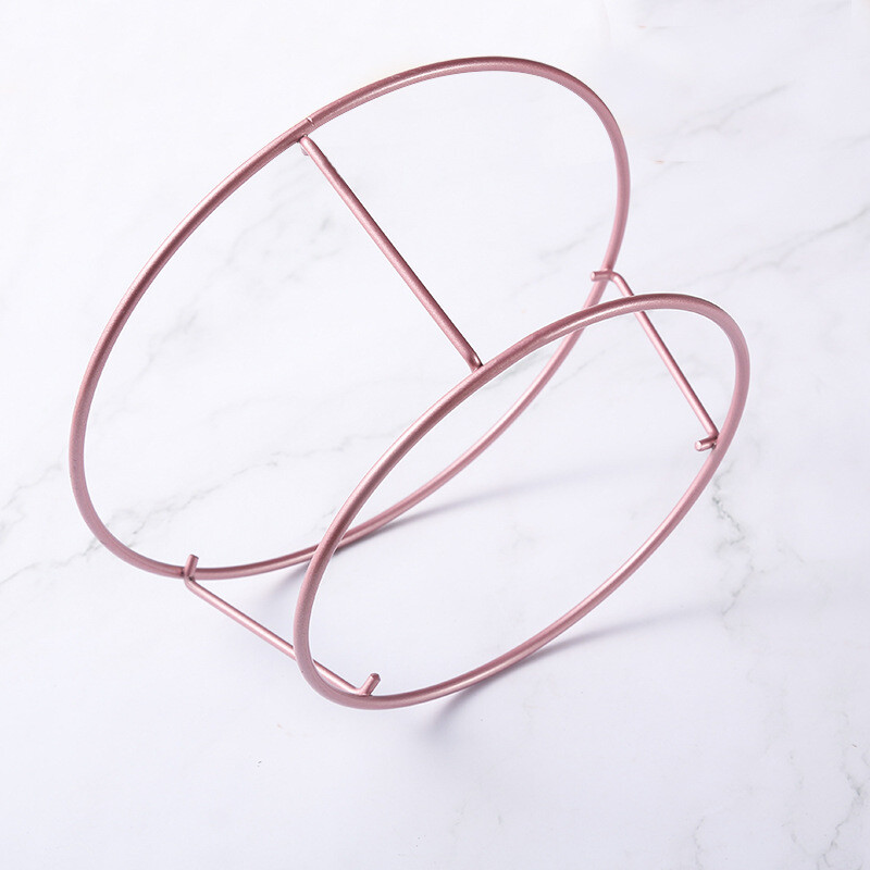 Tortų formų aušinimo lentyna neprideganti rožinio aukso apversta aušinimo lentyna tinka 6 colių 8 colių torto formų kepimo reikmenys tortų stovas