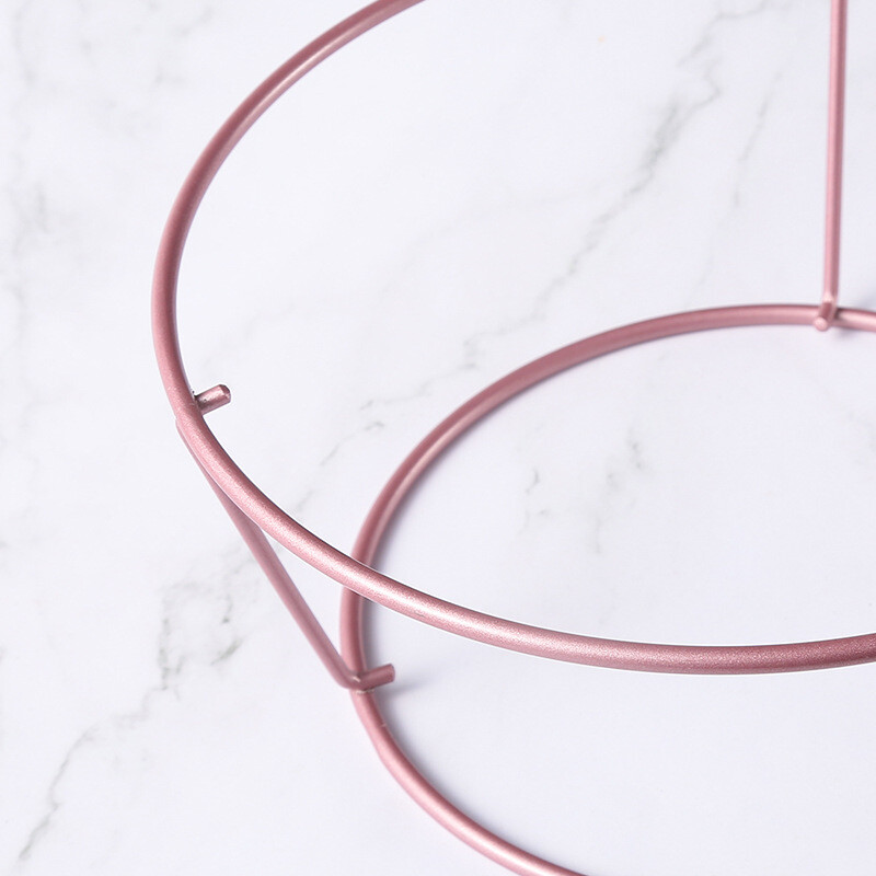 Tortų formų aušinimo lentyna neprideganti rožinio aukso apversta aušinimo lentyna tinka 6 colių 8 colių torto formų kepimo reikmenys tortų stovas