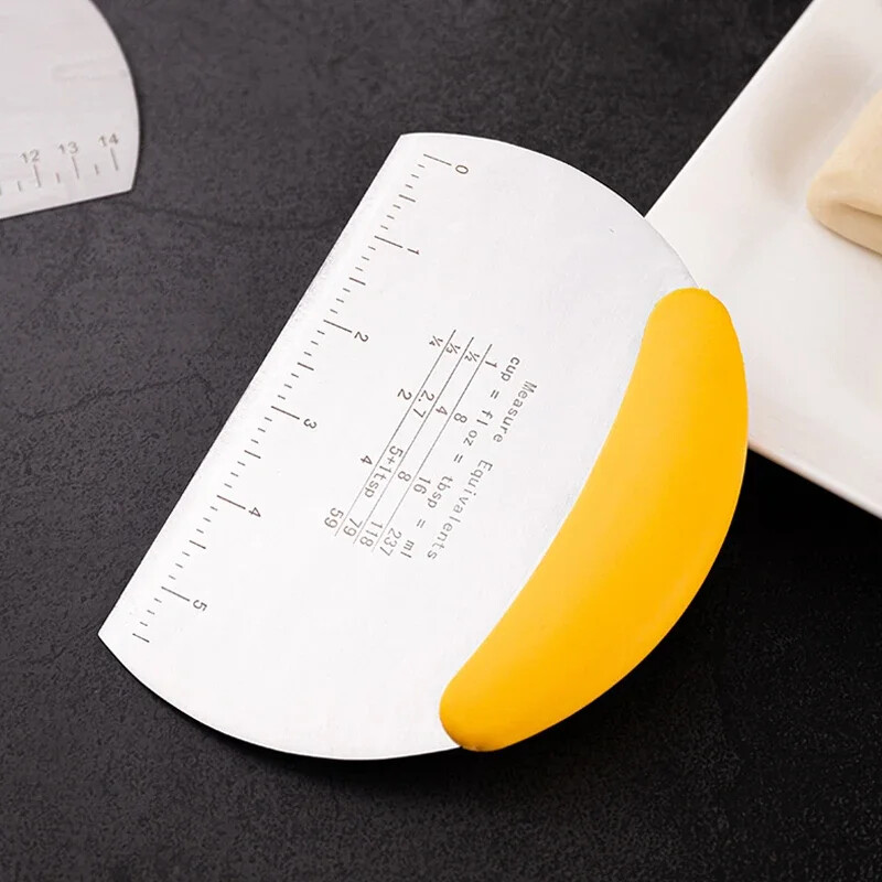 Tešlos grandiklis Duonos pica Tešlos pjaustyklė Tešlos grandiklis Nerūdijančio plieno Suoliukas grandiklis Tešlos peilis Smulkintuvas Kepimo virtuvės prietaisai