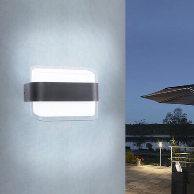 Minimalism Led välisseinavalgusti veekindel IP65 Led välisvalgusti verandavalgustid rõdu aia välisseinavalgusti AC85-265