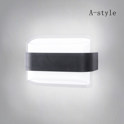 Minimalism Led välisseinavalgusti veekindel IP65 Led välisvalgusti verandavalgustid rõdu aia välisseinavalgusti AC85-265