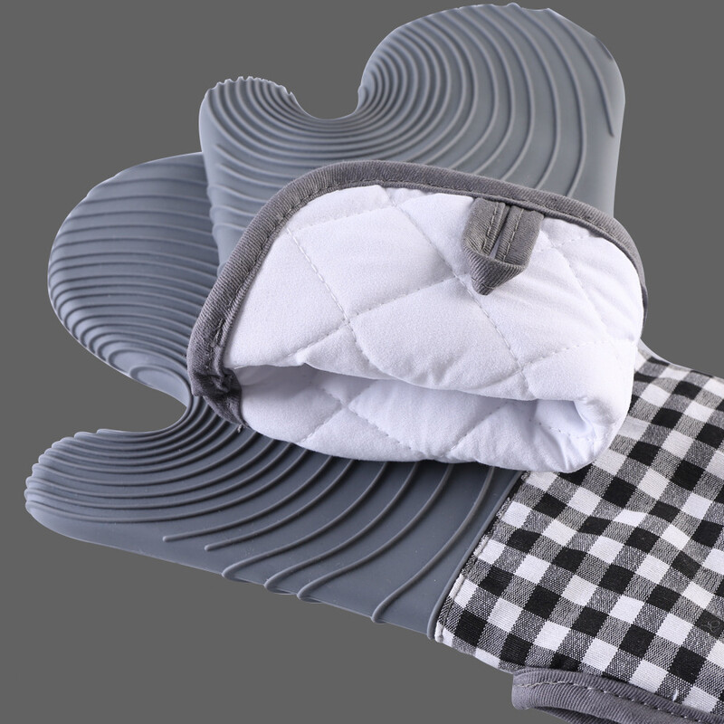 Leeseph sütőkesztyű és edénytartó készlet, fokozott hőállóság, csúszásmentes texturált markolat, konyhába, sütéshez, grillezéshez