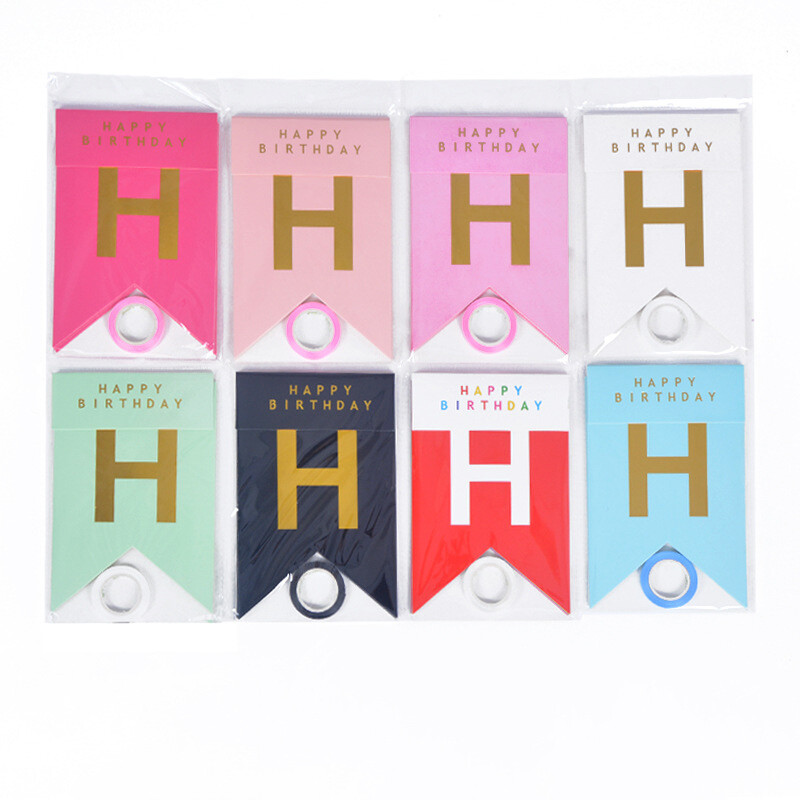 Candy Bar Fishtail Zászló Rózsaszín Arany Banner Esküvői Dekoráció Barkácsolás Gyerekek Női Férfi Születésnapi Party dekorációs eszközök