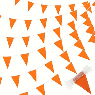 1PC Triangle Color Flag Μαζική γιρλάντα Grand Opening Mardi Gras Διακόσμηση πάρτι γενεθλίων Εορταστική γιορτή σε εξωτερικούς χώρους (Πολύχρωμα)