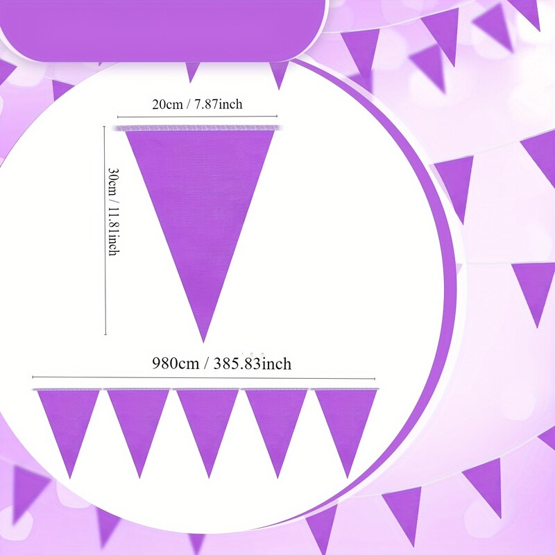 1 db háromszög színes zászló, tömeges füzér, ünnepélyes megnyitó Mardi Gras születésnapi parti dekoráció ünnepi ünnepség szabadtéri (többszínű)