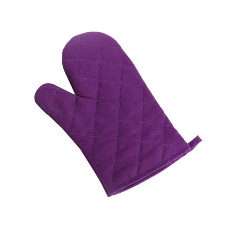 Egyszemélyes konyha Főzés mikrohullámú sütő kesztyű kesztyű edénypárna hőálló Védett hőpajzs