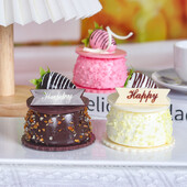 1 ΤΕΜ. Επιδόρπιο τεχνητής μους κέικ Fake Food Decoration Photography Pro Food Simulation Cake Model Decoration Table Tea Decoration FCYY-034