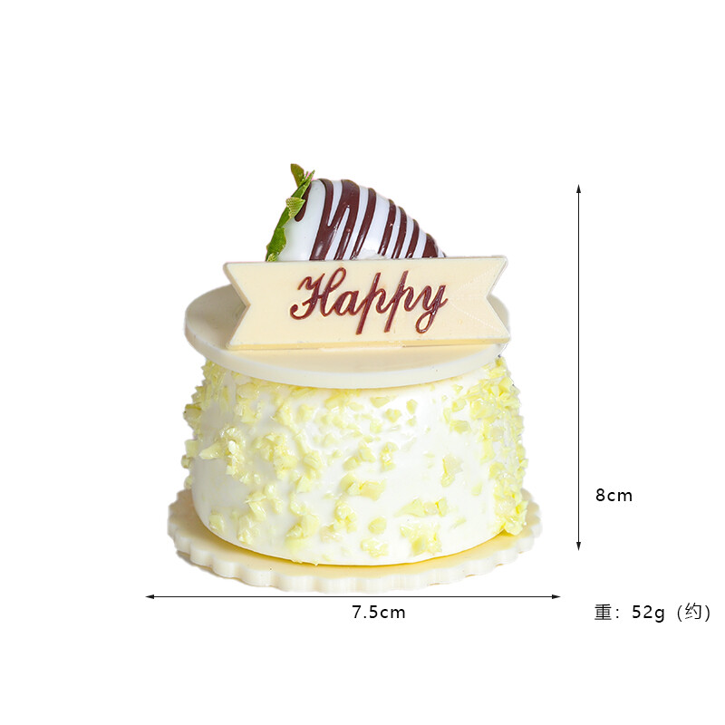 1 db mesterséges mousse torta desszert hamis étel dekoráció fotózás Pro étel szimuláció tortamodell Teaasztal dekoráció FCYY-034