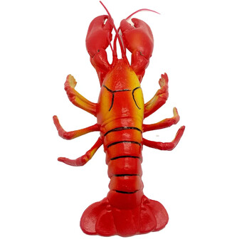 14x5in Big Fake Lobster Model for Dispaly Декорация на изкуствени морски животни Декорация на хотелски ресторант Реквизит за изкуствени храни