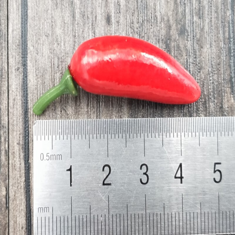 10 db mesterséges műanyag növény szimuláció piros chili paprika hamis gyümölcs zöldségek újévi otthoni dekorációhoz