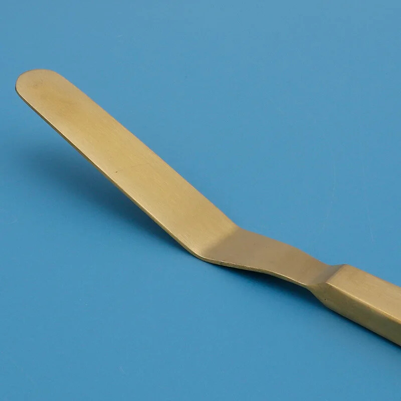 Üheosaline roostevabast terasest koogiglasuur, 8-tolline nihkelabidaga võimääre – küpsetustööriistad