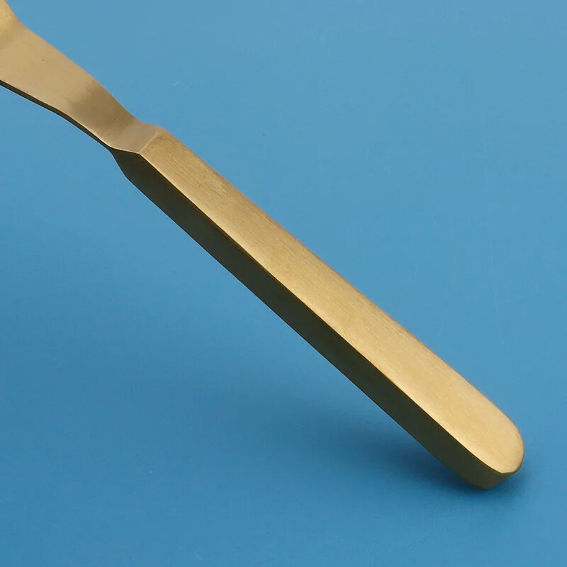 Üheosaline roostevabast terasest koogiglasuur, 8-tolline nihkelabidaga võimääre – küpsetustööriistad