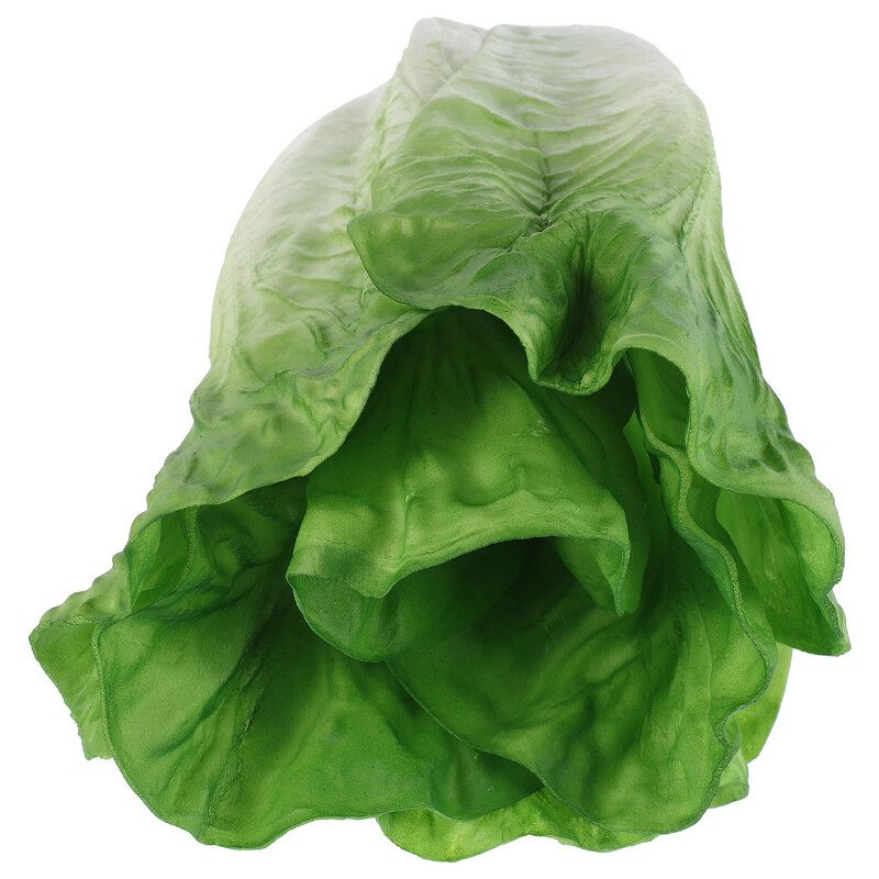 Szimulált saláta modell Mesterséges káposzta Zöldség Élethű Dísz Hamis Zöldség Gyümölcs modell Otthoni asztali dekorációhoz