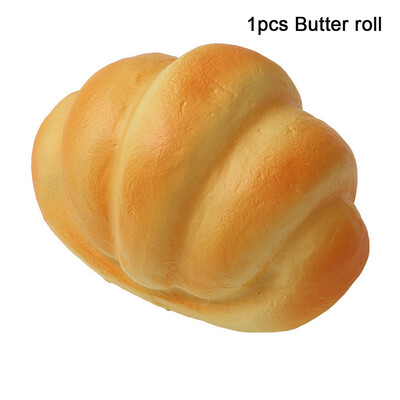 Mesterséges étel szimuláció hamis sütemény kenyér modell francia bagett pirítós croissant asztal lakberendezési fotózás kellékek konyha